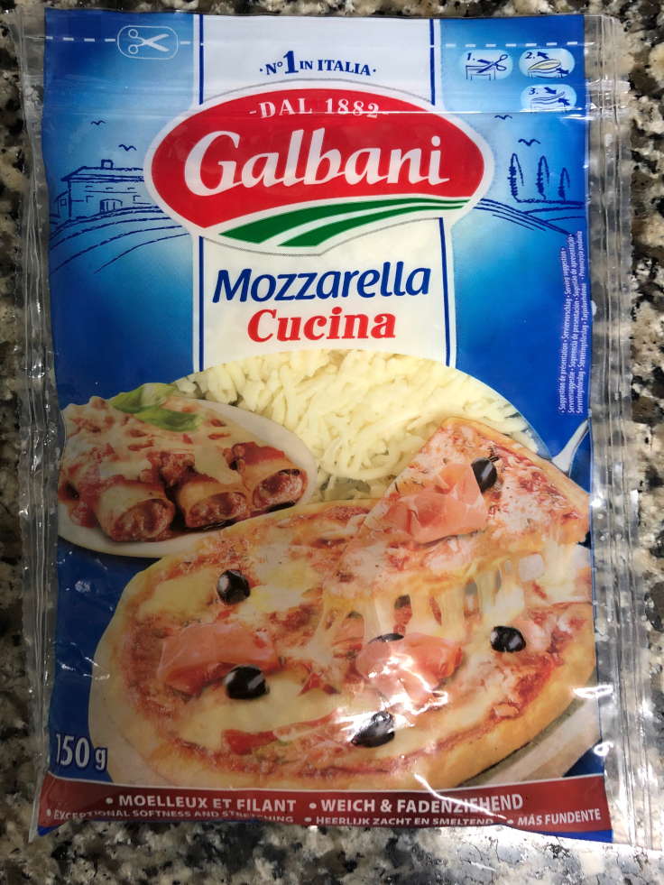 Galbani - Mozzarella Cucina cara delantera